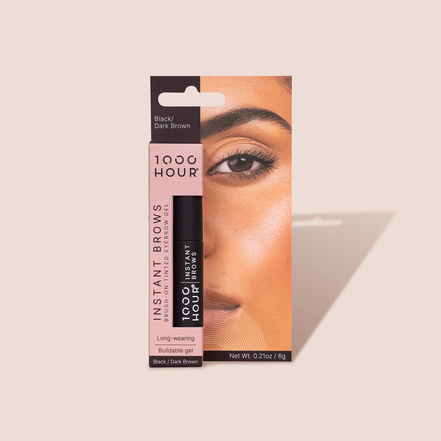 1000 Hour Instant Brow Gel Black/Dark Brown