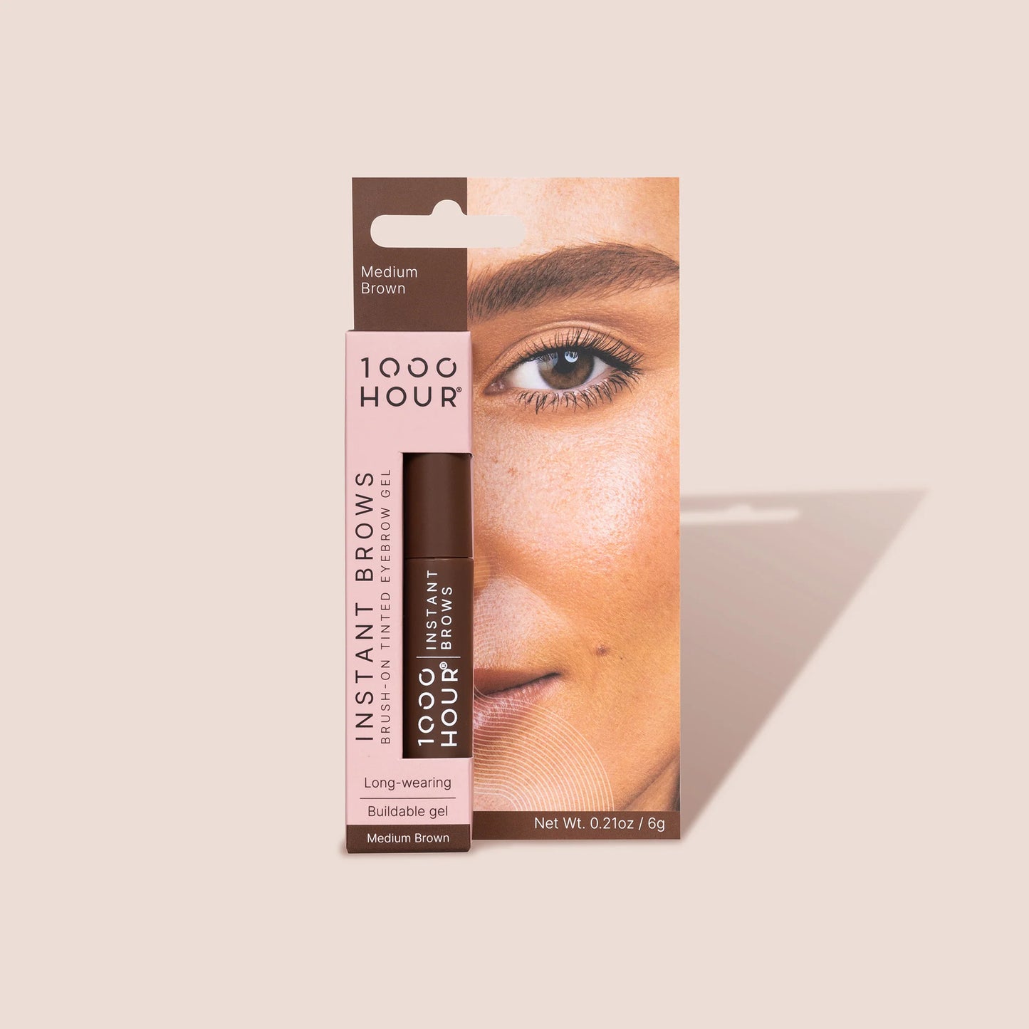 1000 Hour Instant Brow Gel Medium Brown