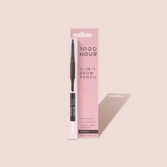 1000 Hour 3-In-1 Brow Pencil Dark Brown