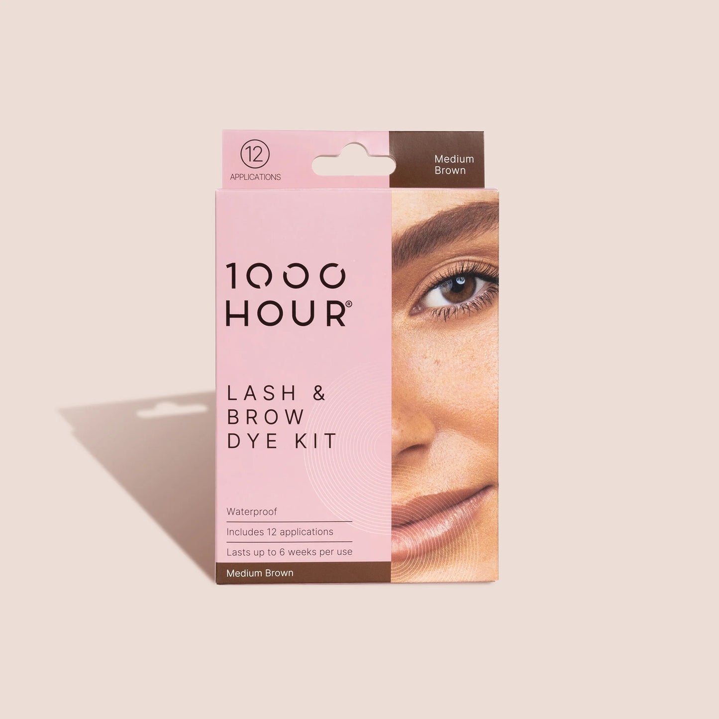 1000 Hour Lash & Brow Dye Kit Medium Brown