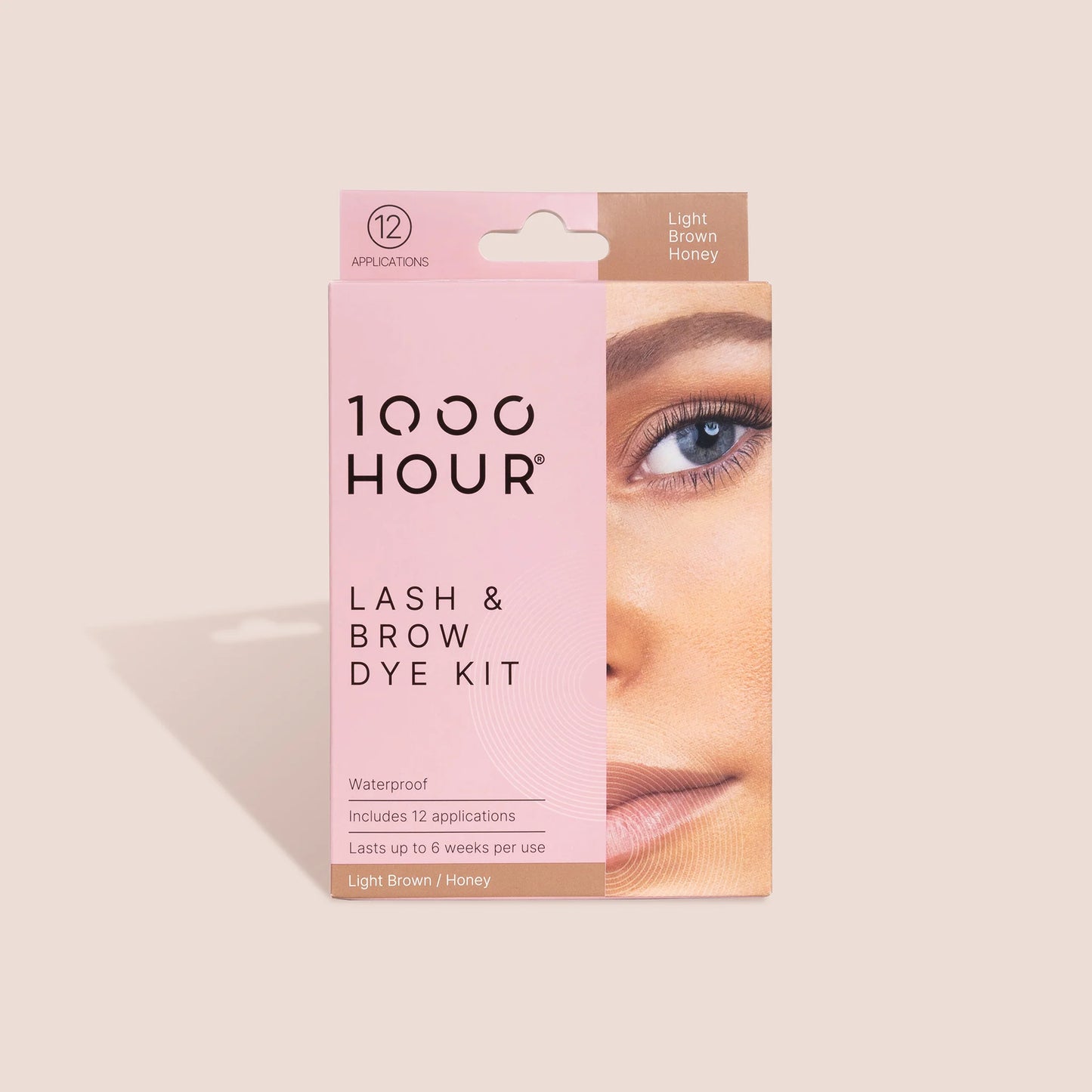 1000 Hour Lash & Brow Dye Kit Light Brown / Honey