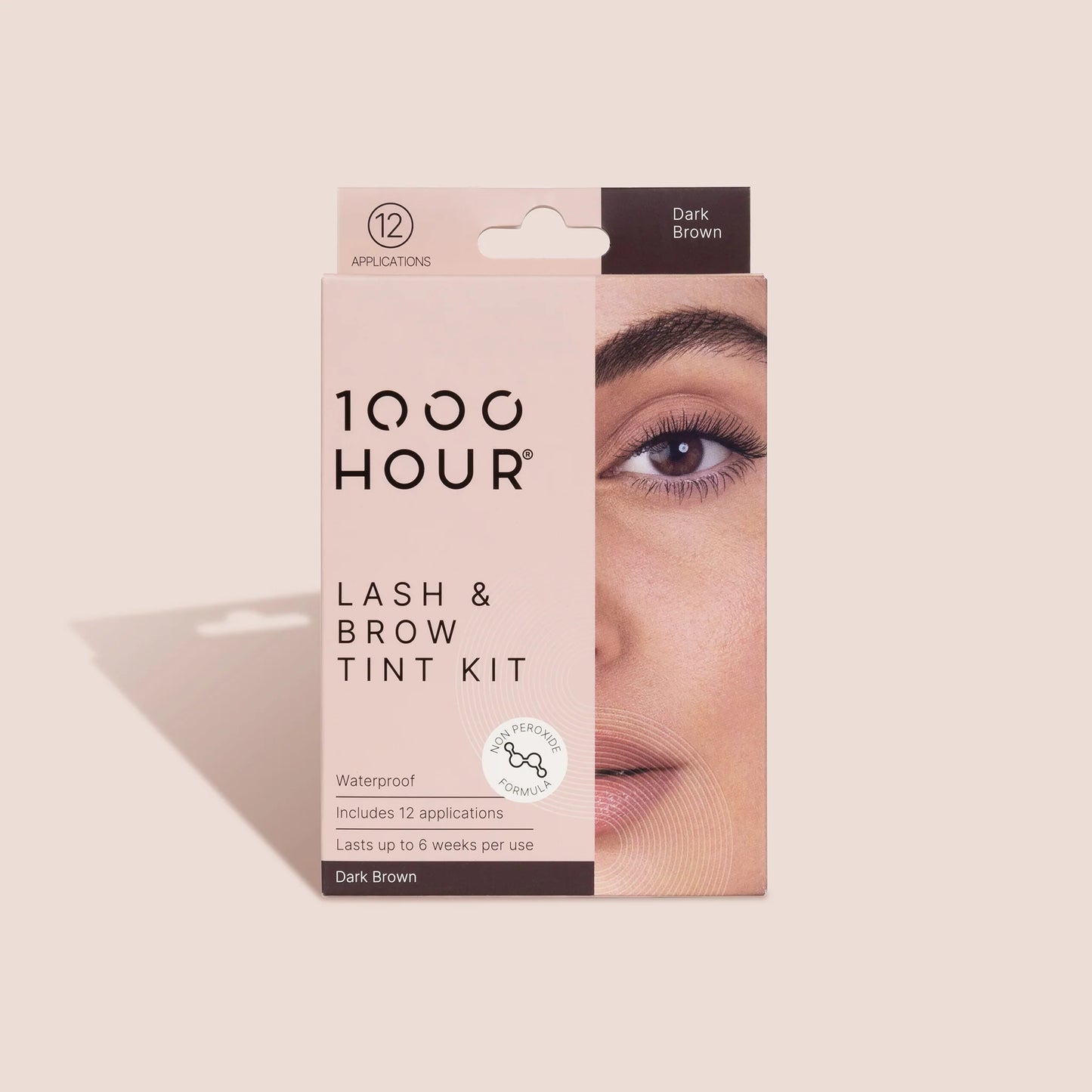 1000 Hour Lash & Brow Tint Kit Dark Brown