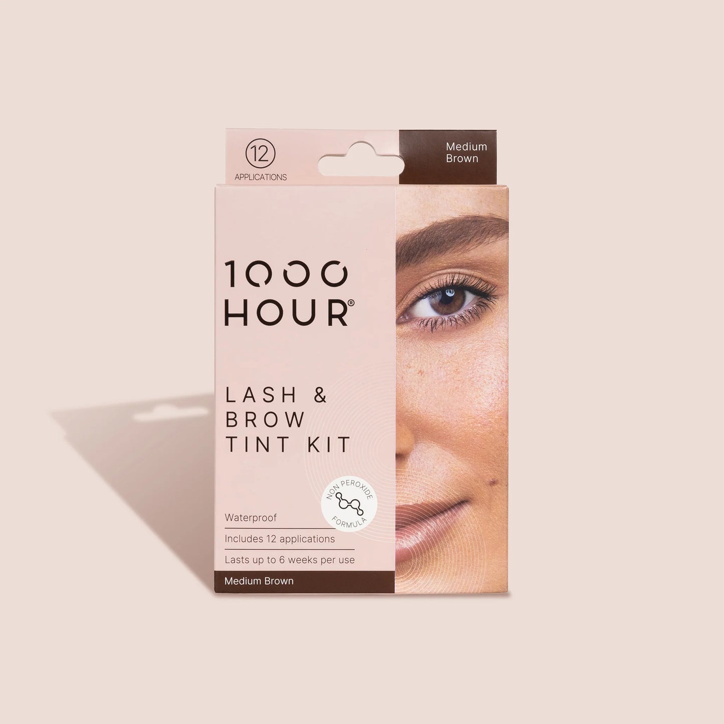 1000 Hour Lash & Brow Tint Kit Medium Brown