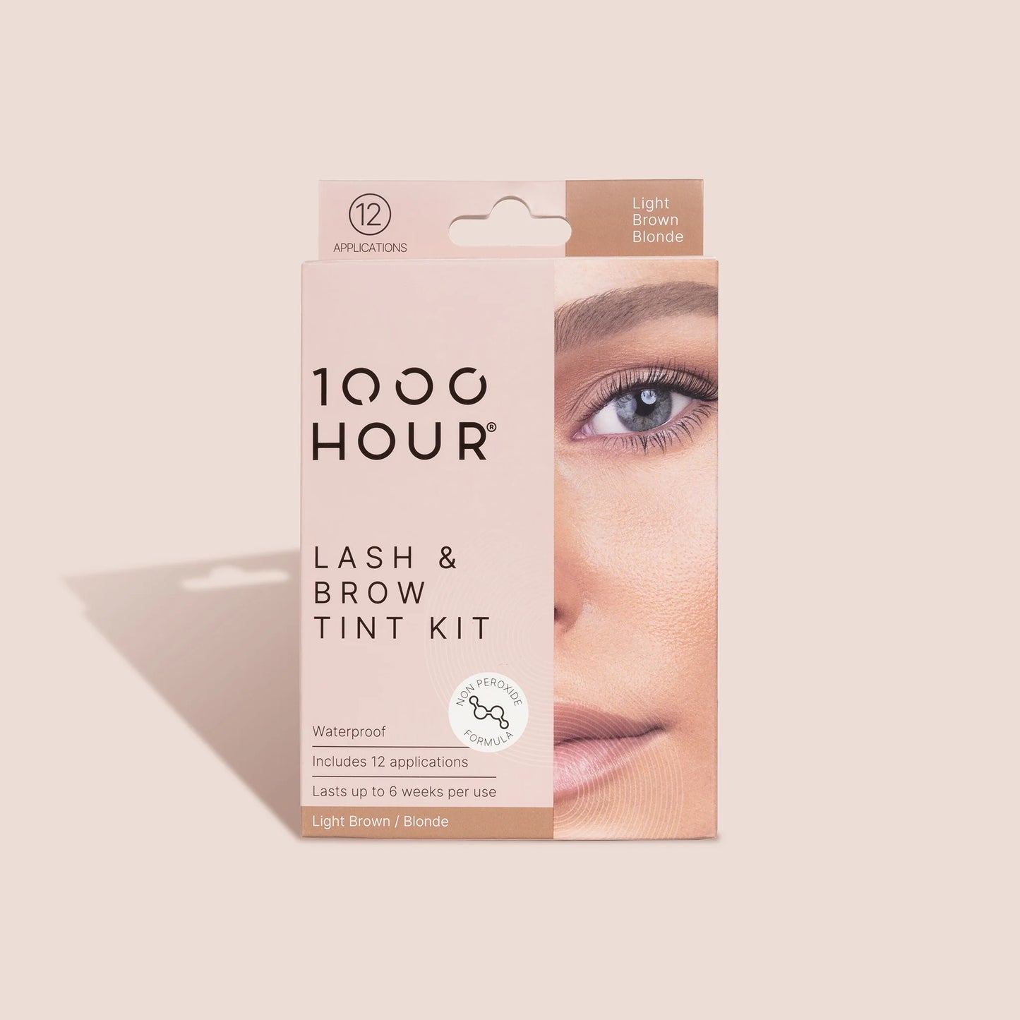 1000 Hour Lash & Brow Tint Kit Light Brown / Honey