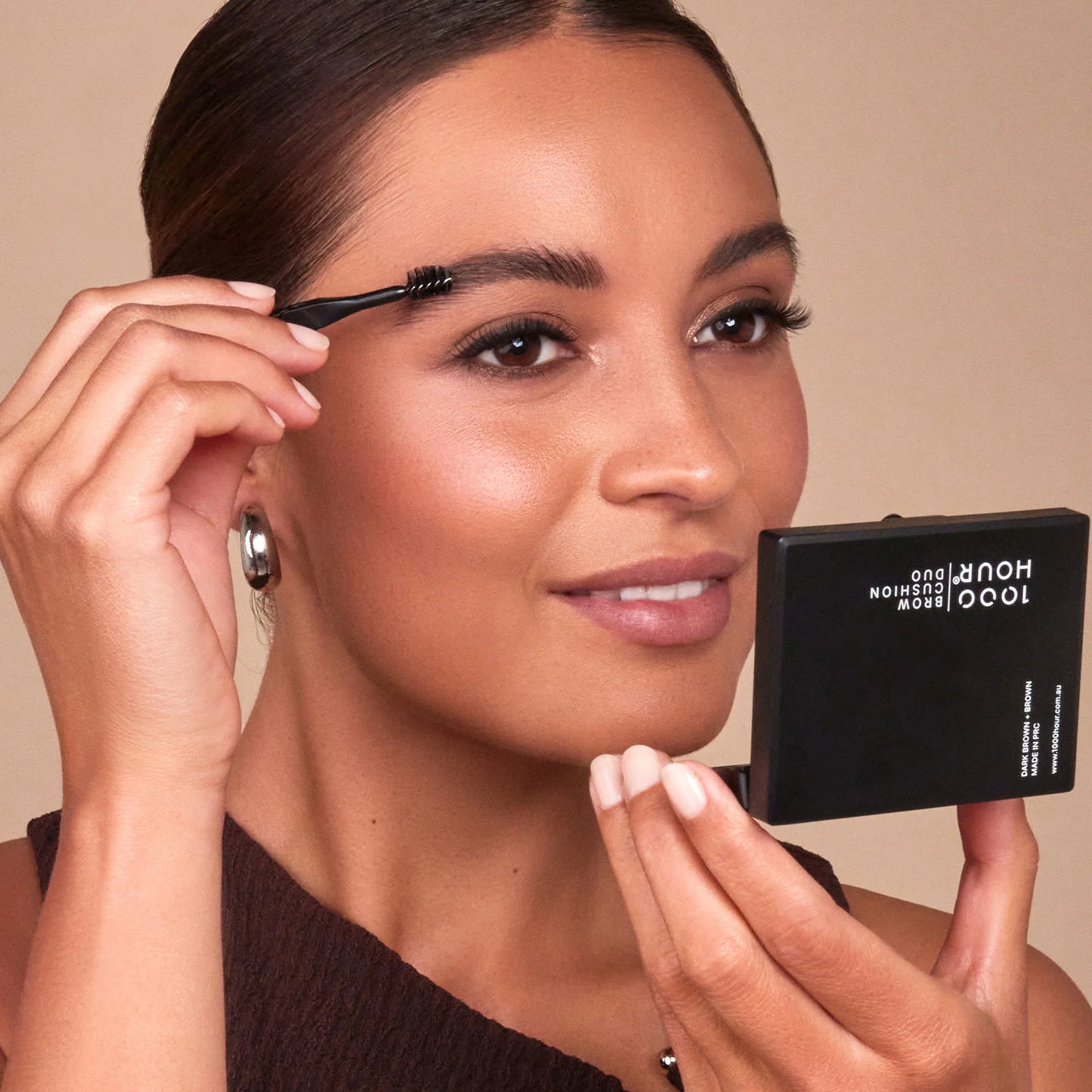 1000 Hour Brow Cushion Duo Dark Brown + Brown