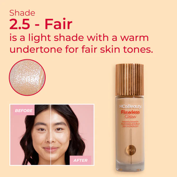 McoBeauty Flawless Glow Luminous Skin Filter - 2.5 Fair