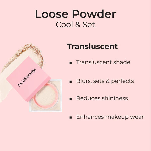 McoBeauty Loose Powder Cool & Set Translucent