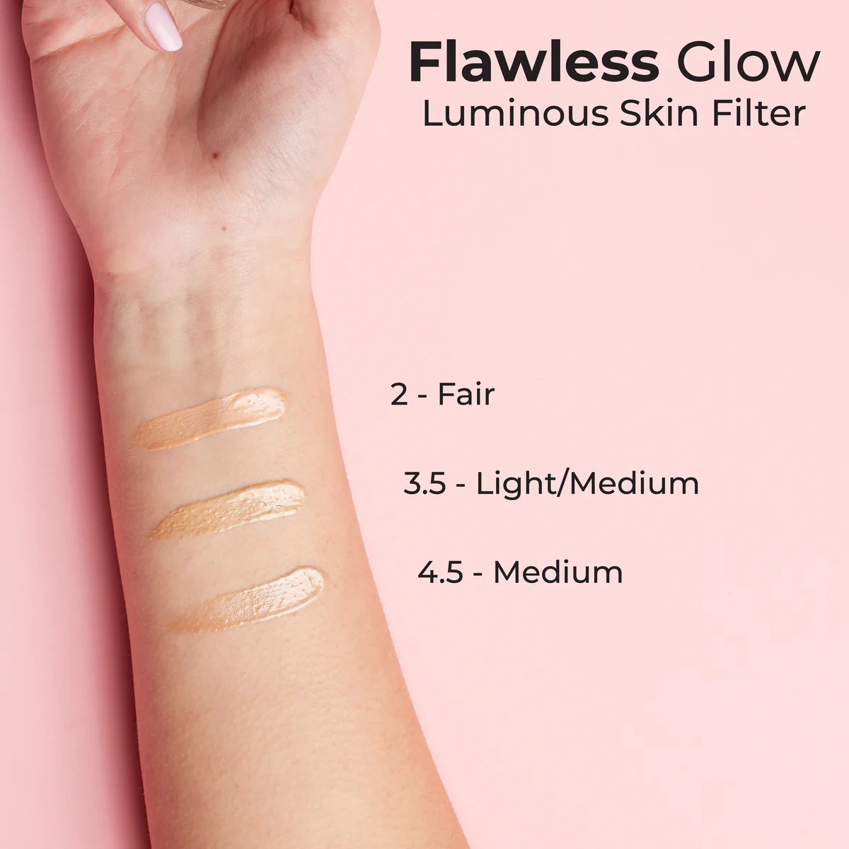 McoBeauty Flawless Glow Luminous Skin Filter - 4.5 Medium