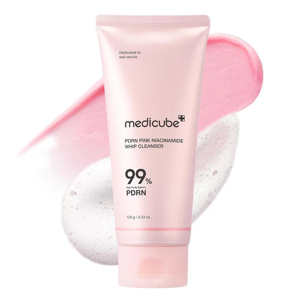 Medicube PDRN Pink Niacinamide Whip Cleanser