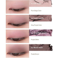 Rom&nd Eyeshadow Palette Dry Violet N02