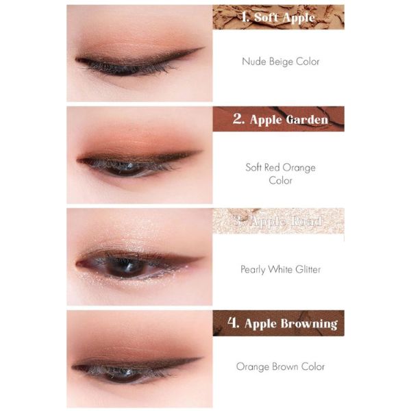 Rom&nd Eyeshadow Palette Dry Apple Blossom M01