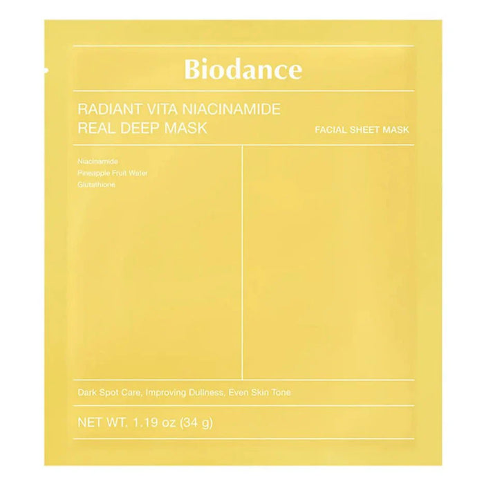 Biodance Radiant Vita Niacinamide Real Deep Mask