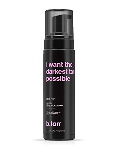 B.Tan I Want The Darkest Tan Possible