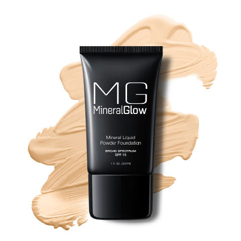 Mineral Glow Liquid Minerals Foundation SPF 15