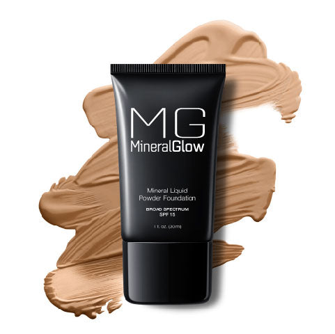 Mineral Glow Liquid Minerals Foundation SPF 15