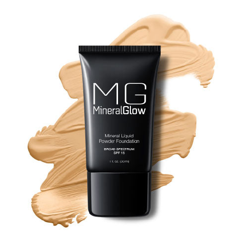 Mineral Glow Liquid Minerals Foundation SPF 15