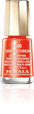 Mavala Nail Polish 5ml - 106 Orange Fusion